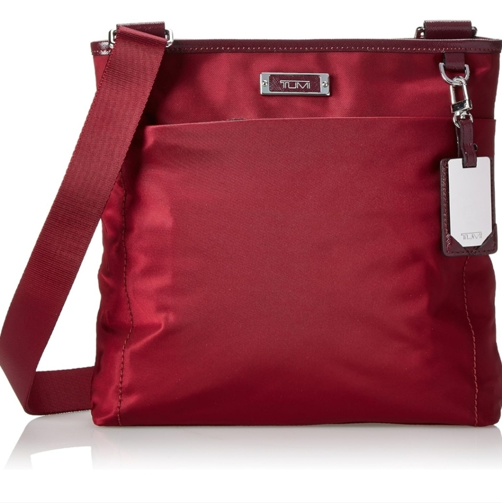 Tumi Voyageur Crossbody- Garnet